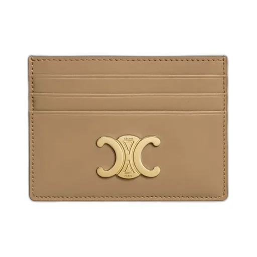Card Holder Triomphe In Shiny Calfskin