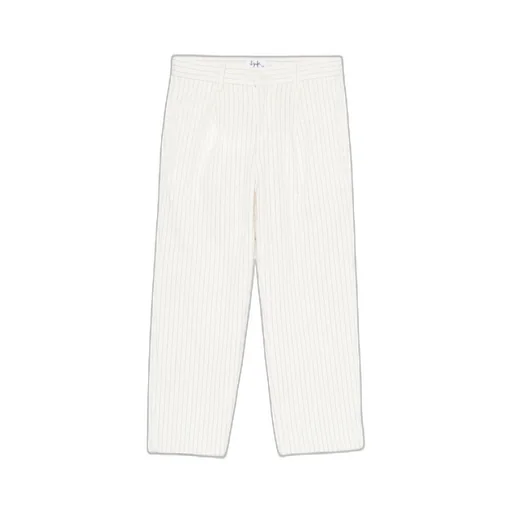 Il Gufo Pinstriped Straight Leg Pants