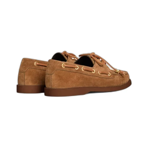 Celine Bateau In Suede Calfskin