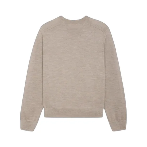Crew Neck Sweater In Wool