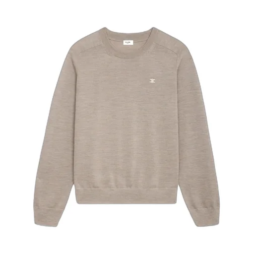 Crew Neck Sweater In Wool