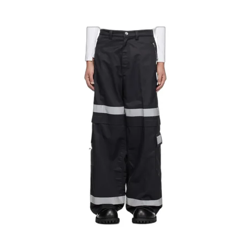 Vetements Workwear Reflective Detail Trousers