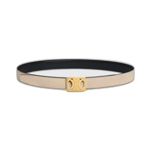 Medium 25Mm Reversible Framed Triomphe Belt In Taurillon