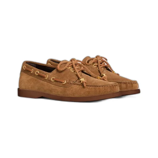 Celine Bateau In Suede Calfskin