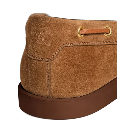 Celine Bateau In Suede Calfskin