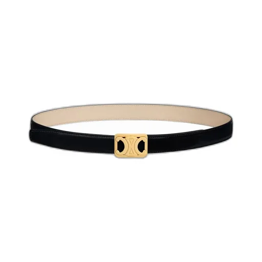 Medium 25Mm Reversible Framed Triomphe Belt In Taurillon