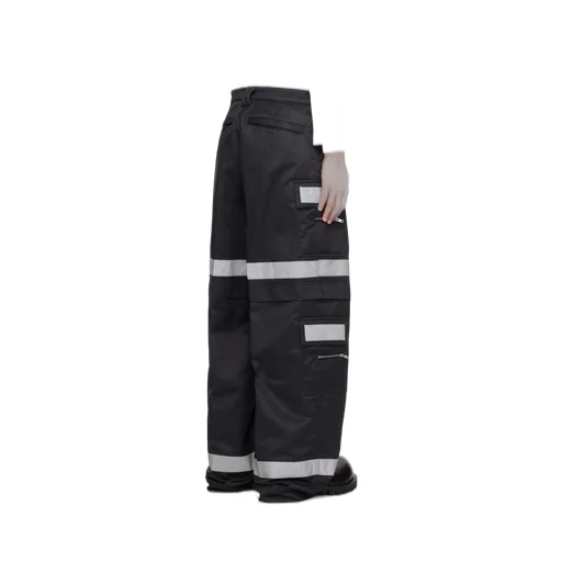 Vetements Workwear Reflective Detail Trousers