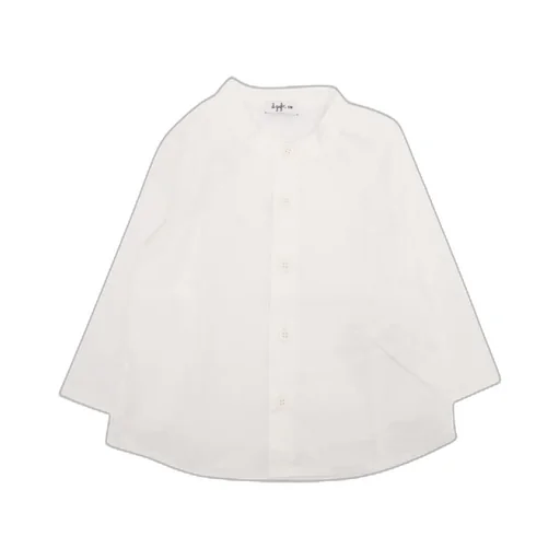 Il Gufo Button-Up Crewneck Shirt