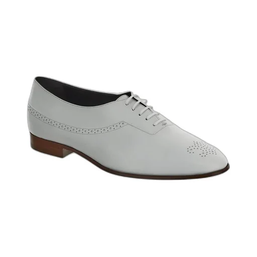 Celine Aucourt Perforated Oxford In Kidskin