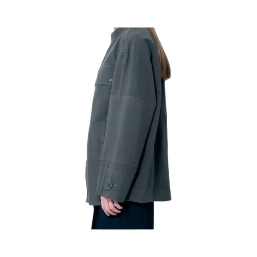 Dries Van Noten Viskin Straight Hem Jacket