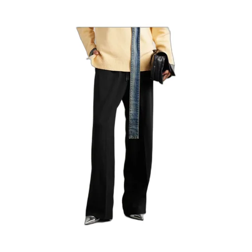 Dries Van Noten Pressed Crease Pants