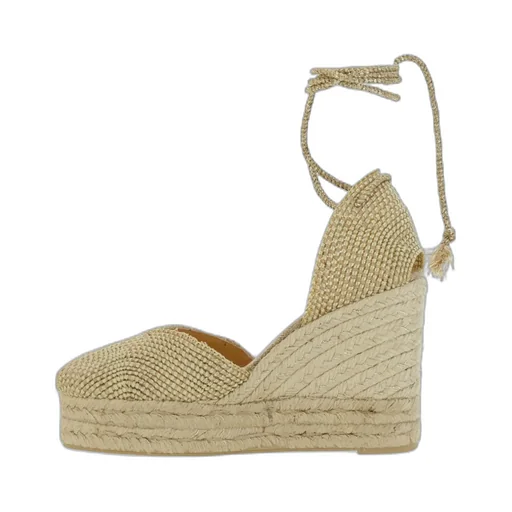 CastaÑEr Cora Lace-Up Wedge Espadrilles