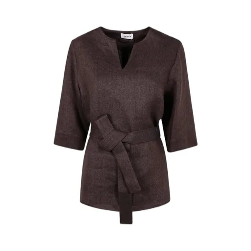 Belted Blouse