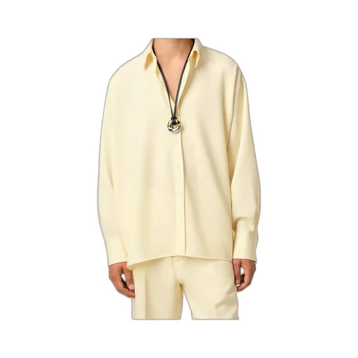 Ami Back Slit Loose Shirt