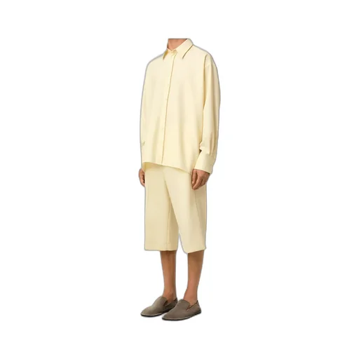 Ami Back Slit Loose Shirt