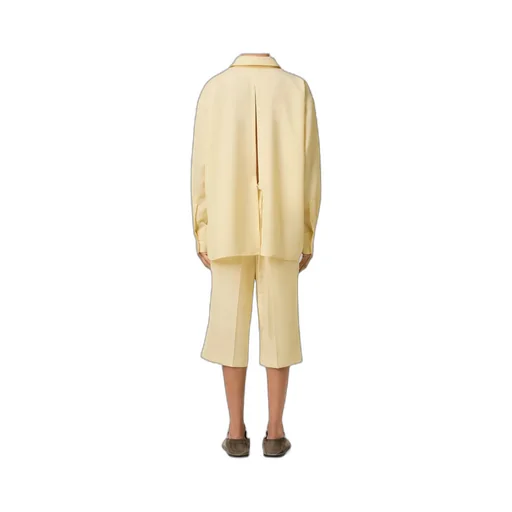 Ami Back Slit Loose Shirt