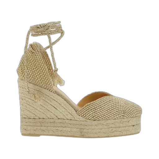 CastaÑEr Cora Lace-Up Wedge Espadrilles