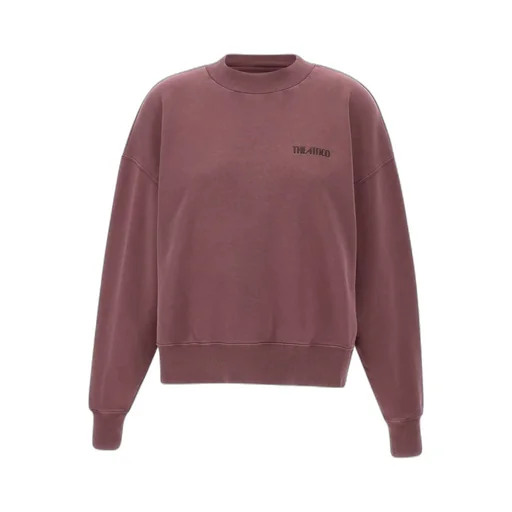 The Attico Logo Detailed Crewneck Sweatshirt
