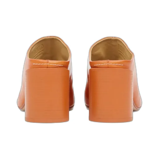 Anatomic-Toe Leather Mules