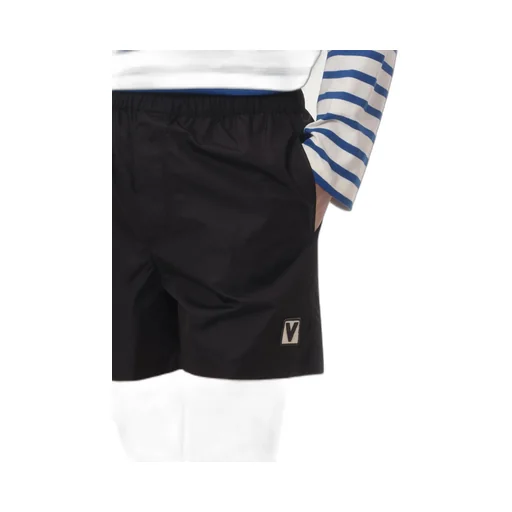 Valentino Logo Embroidered Swim Shorts