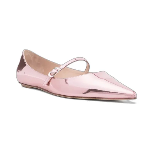 Pointed Mary Jane Flats