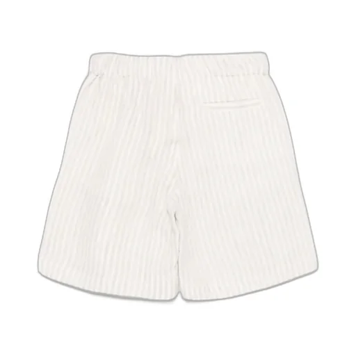 Il Gufo Striped Casual Shorts