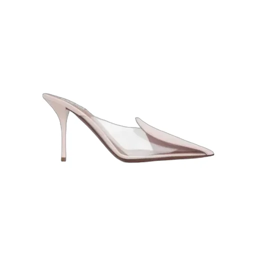 CŒUr Abstrait Mules In Patent Leather