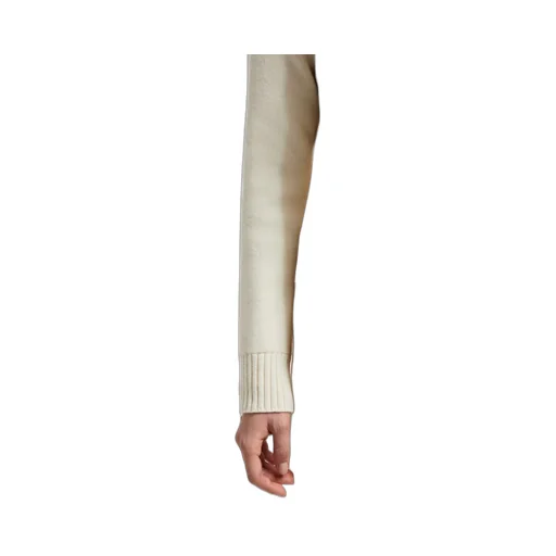 Moncler Zip-Up Hooded Knit Cardigan