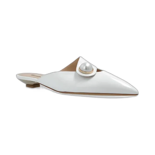 Casadei Blade Pointed Toe Mules