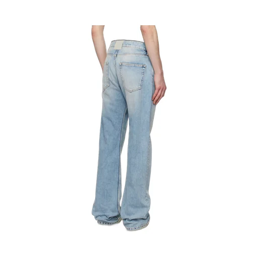 Lanvin Logo Patch Jeans