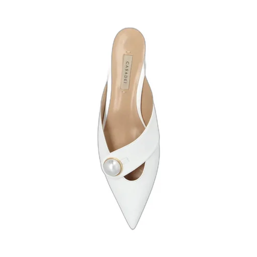 Casadei Blade Pointed Toe Mules
