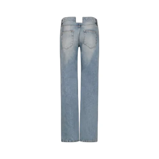 Lanvin Logo Patch Jeans