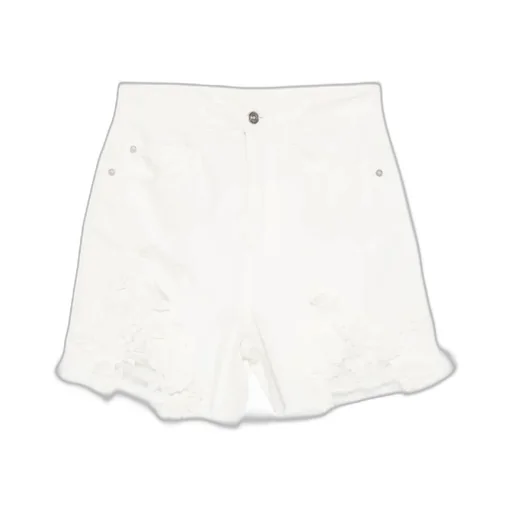 Floral Lace Appliqué Shorts