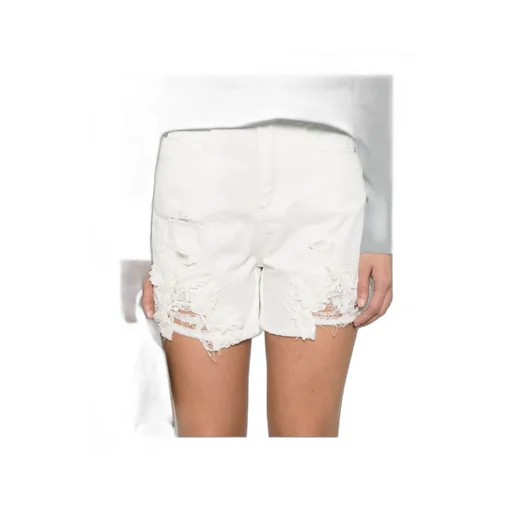 Floral Lace Appliqué Shorts