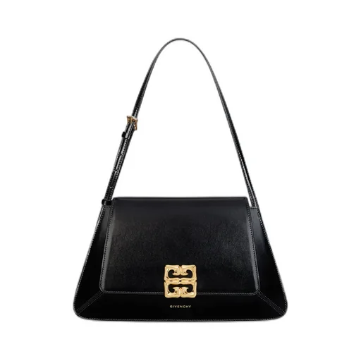 Givenchy 4G Liquid Logo Embossed Shoulder Bag