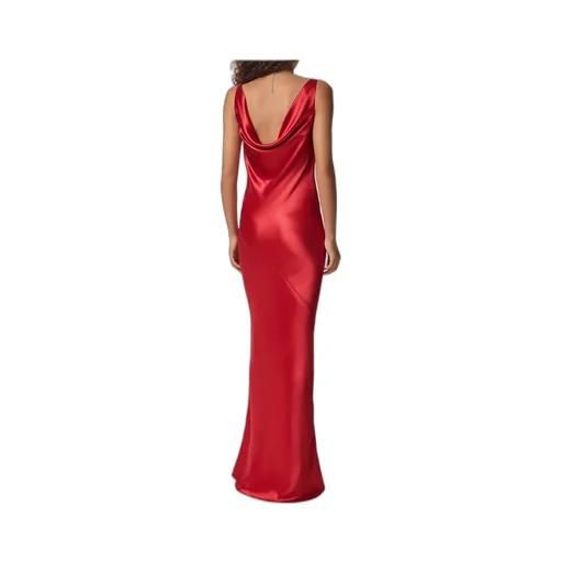 Versace Medusa-Plaque Layered Maxi Dress