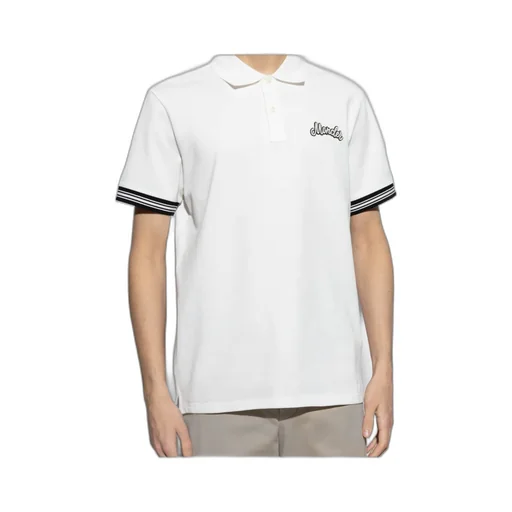 Moncler Logo Embroidered Short-Sleeved Polo Shirt