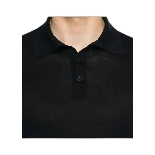Brunello Cucinelli Short-Sleeved Fine-Knit Polo Shirt