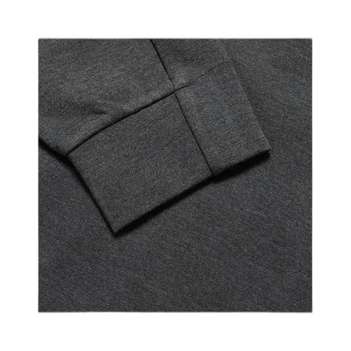 Dark Gray Zipper Hooded Casual Jacket