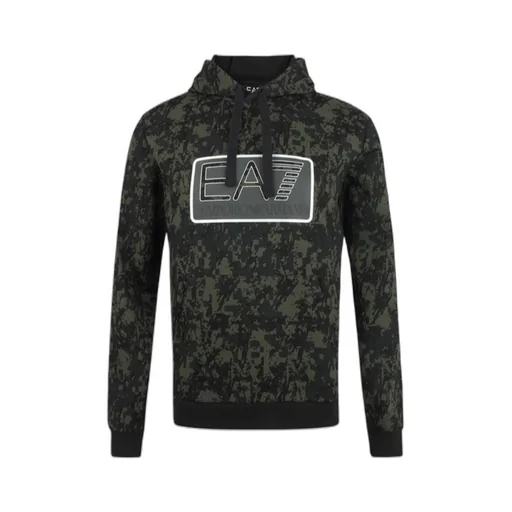 Hooded Camouflage Sweater