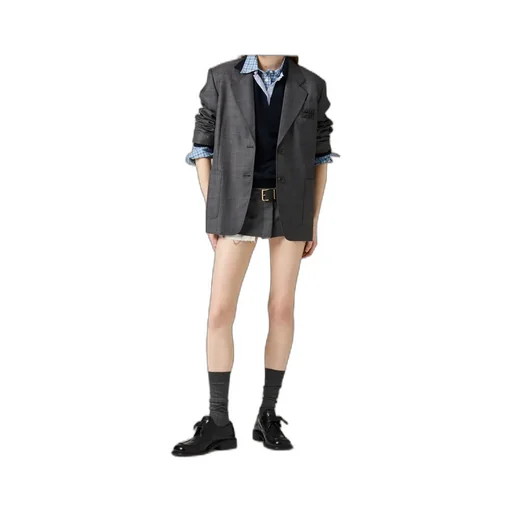 Prince Of Wales Checked Wool Jacket
