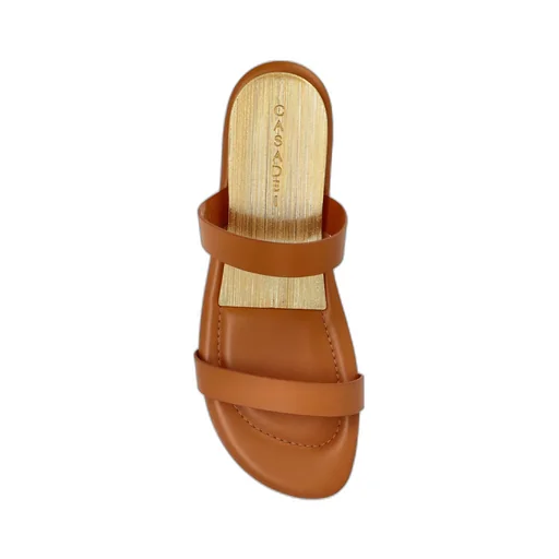 Casadei Double Strap Slides
