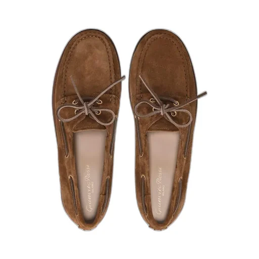 Gianvito Rossi Vande Leopard Printed Slip-On Boat Shoes