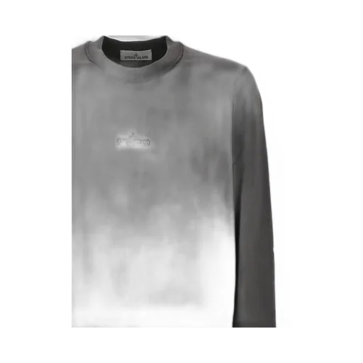 Stone Island Logo-Printed Crewneck Sweatshirt