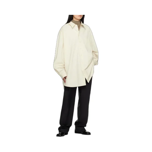 Maison Margiela Oversized Curved Hem Shirt
