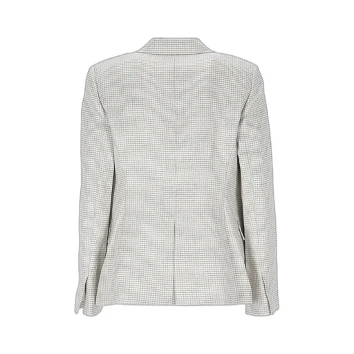 Theory Houndstooth-Pattern Single Breasted Blazer