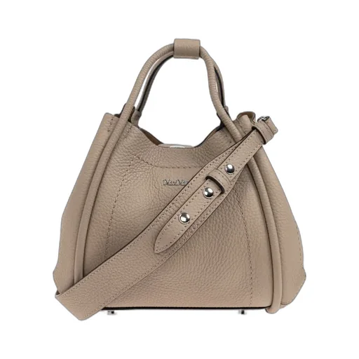 Max Mara Logo Plaque Top Handle Bag
