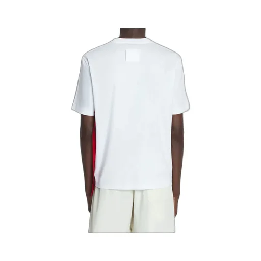 Lanvin Bandana-Panel Asymmetric T-Shirt