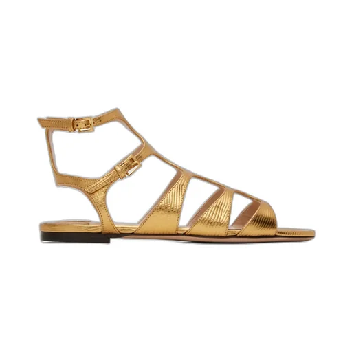 Leather Flat Sandals