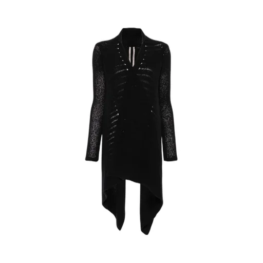 Rick Owens Medium Wrap Knitted Cardigan